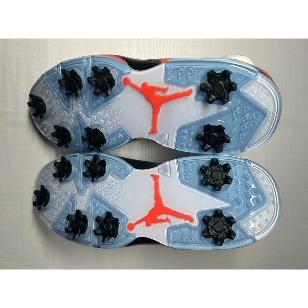 Nike Air Jordan 6 Retro Golf Low White Infrared - Sz 7 - DV1376 106 - New/No Lid